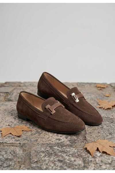 FELES 156-080 Women's Buckle Ballerinas