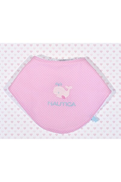 Nautica Μπαντάνα-Σαλιάρα Ροζ πουά 26x26 Des 932