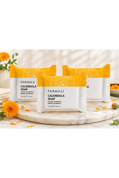 Farmasi Calendula Oil Soap 125 Gr (Advantage Pack of 3)