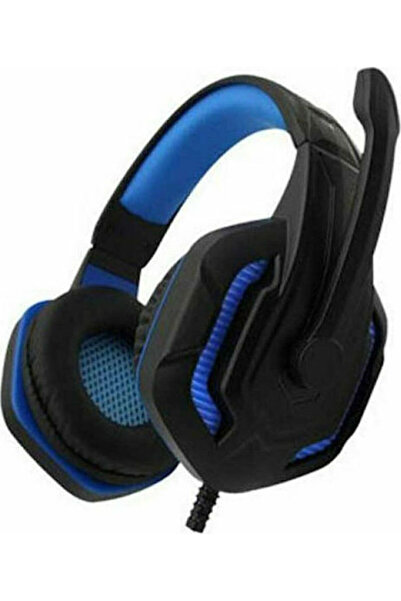 Komc M203 Ακουστικά Gaming Υπεραυτικά με Σύνδεση 3.5mm Μπλε