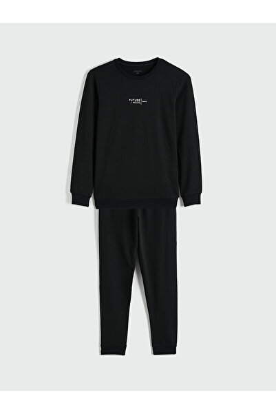 LC Waikiki Peak New Season Standard Fit Printed Men's Pajama Set