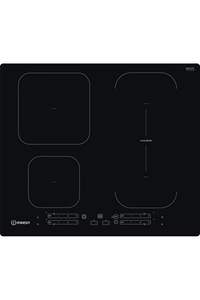 Indesit Plita cu Inductie Incorporabila 4 Zone de Gatit 60 cm Negru Touch Con...