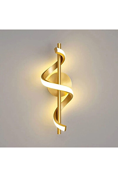 LEDIGANT Aplică LED de Perete 20W, Design Spirală Artistică, 3 Culori de Lumi...