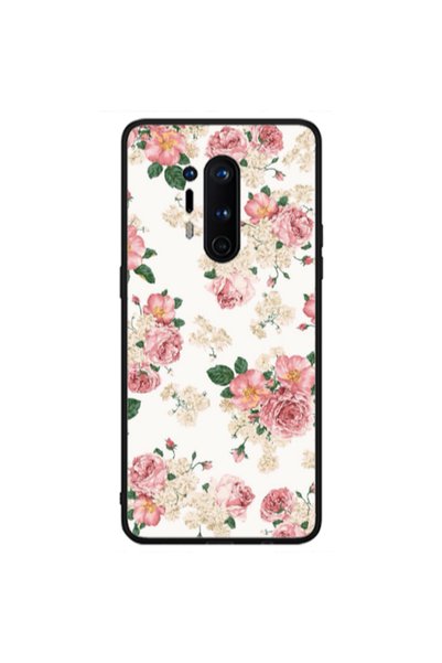 Other Xiaomi 8 pro Pink Flowers 2 Black Glossy Θήκη