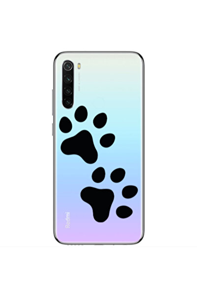 Other Xiaomi Redmi Note 8 Paws Transparent Silicone TPU Θήκη