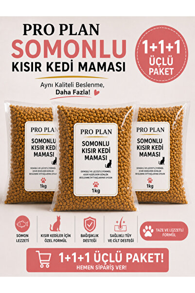 Pro Plan ProPlan Somonlu Kısırlaştırılmış Kedi Maması 3 Kg