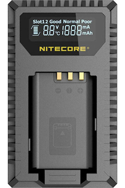 Nitecore Διπλός Φορτιστής Μπαταριών USN2 9060060204 Συμβατός με Sony Κωδικός:...