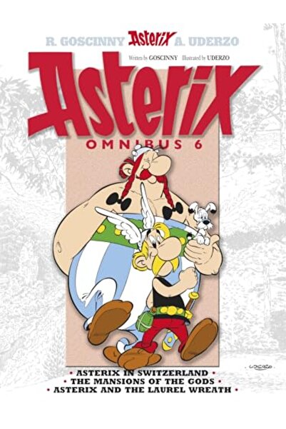 Hachette Asterix Omnibus 6 Asterix In Switzerland The Mansions Of The Gods As...