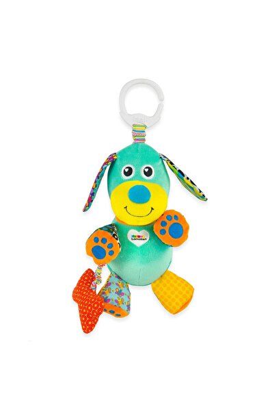 Lamaze Pupsqueak Clip & Go Puppy: Baby Toy with Squeaker, Teether, 0+ Months