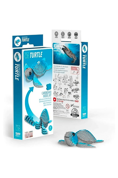 Eugy Turtle 3D Puzzle Hands-On Ocean Adventure Craft