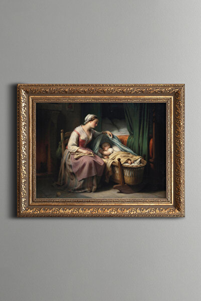 epiqart Sweet Dreams - Vintage Patterned Painting - Thick Model
