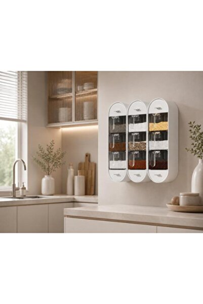 PANJI Mink Color Special Design, 5 Drawers, Leak-Proof, Spoon Holder, Spice R...
