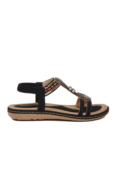 Ewoll 4056 Z Black Women's Sandals
