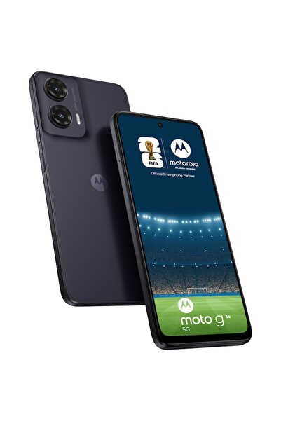 Motorola Κινητό τηλέφωνο Moto g35, Διπλή SIM, 128GB, 4GB RAM, 5G, Μαύρο Μεσάν...