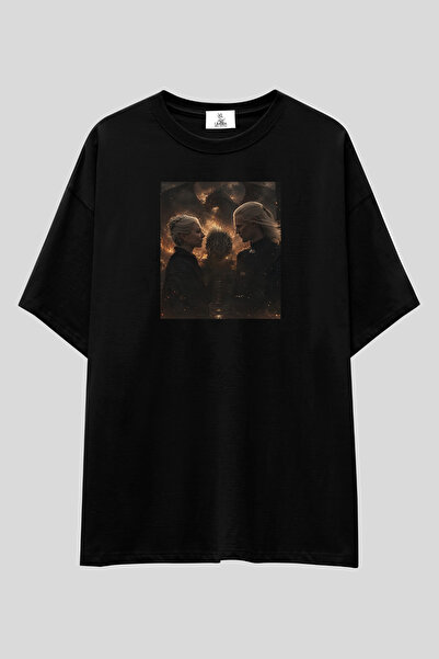 UmbraWear Tricou din seria House of the Dragon |   Tricou unisex, 100% bumbac...