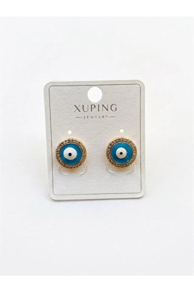 Generic Brand Evil Eye Earrings - Gold
