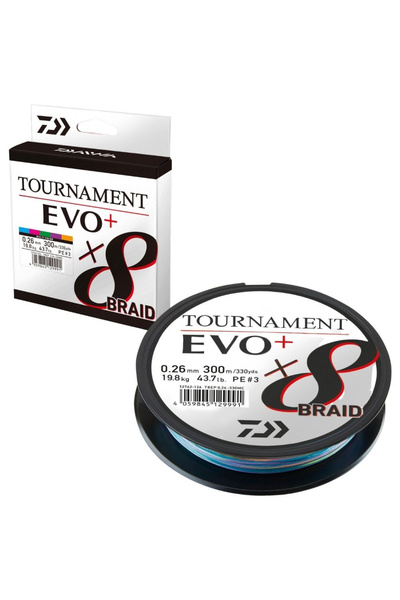 daiwa خيط ملون للبطولة EVO+ 8B (300 م)