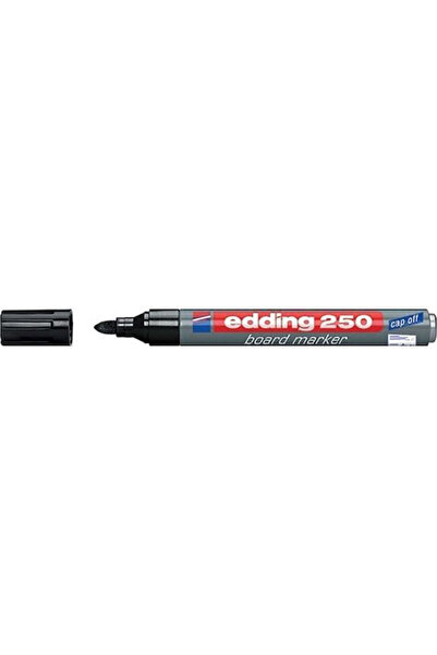 Edding 250 Μαρκαδόροι λευκού πίνακα 3mm Μαύρο