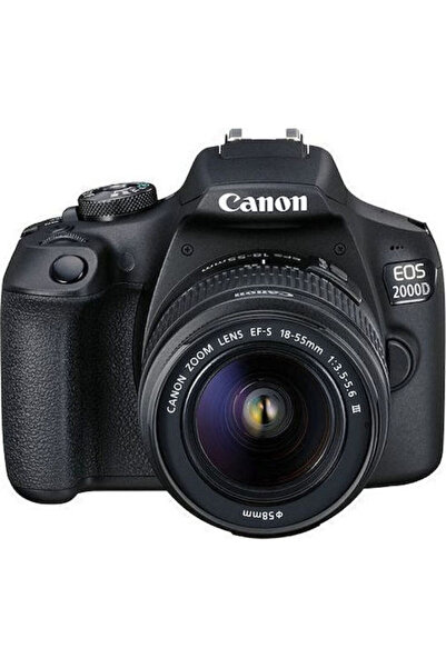 Canon Φωτογραφική Μηχανή DSLR EOS 2000D Κιτ Crop Frame (EF-S 18-55mm F3.5-5.6...