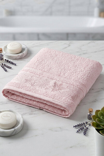 New Cotton Home Çınar 100% Cotton Bath Towel 90X150 cm Soft High Water Absorb...