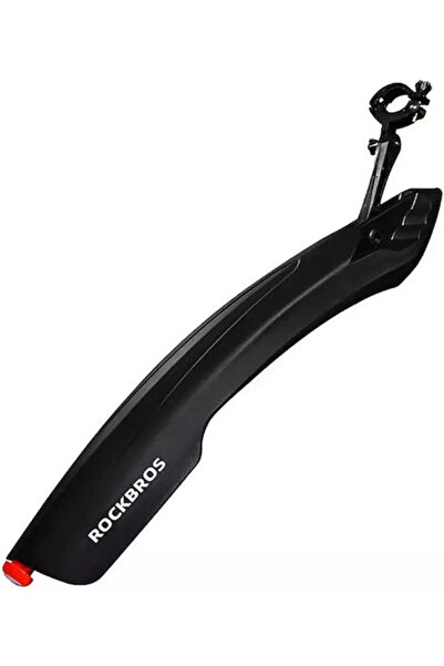 ROCKBROS Dnb8001 Φτερό με κόκκινο φως LED - Μαύρο