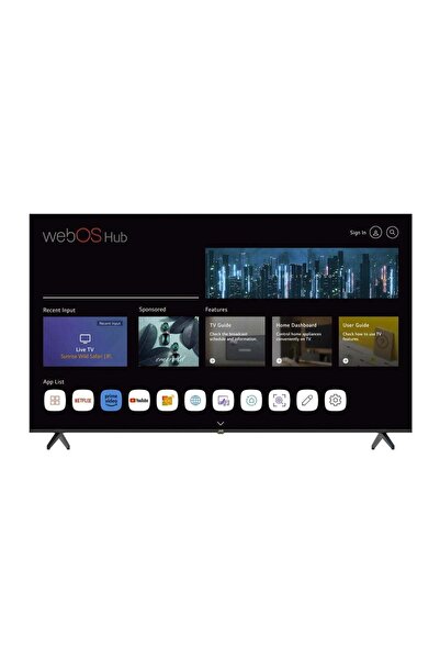 JVC 55 Inch Edgeless QLED 4K UHD WebOS Smart TV With Bluetooth, Magic Remote ...