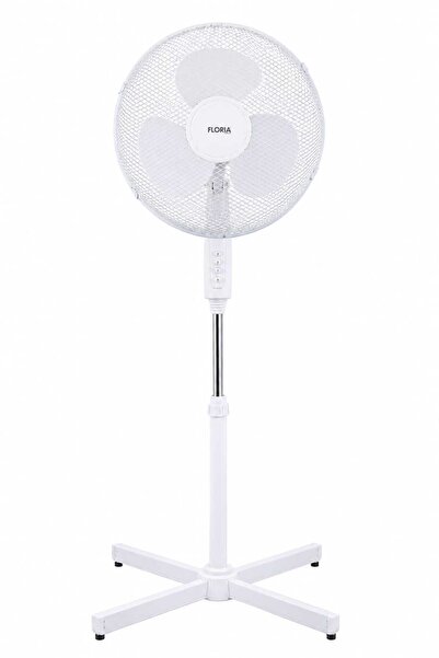 Floria Вентилатор на стойка ZLN-1180, Диаметър 40 см, Мощност 40 W, Безшумен ...