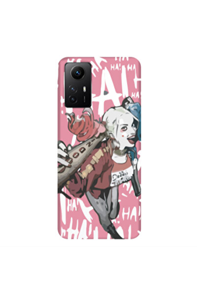 Other Xiaomi Redmi Note 12s Ha Ha Ha Pink Colored Silicone TPU Θήκη