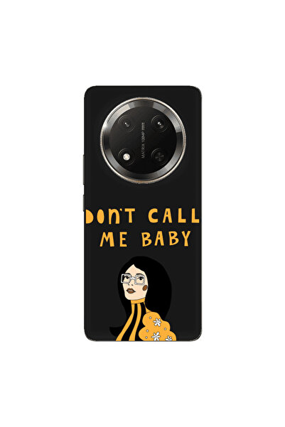 Other Honor Magic 7 Lite Call me baby Black Colored Silicone TPU Θήκη