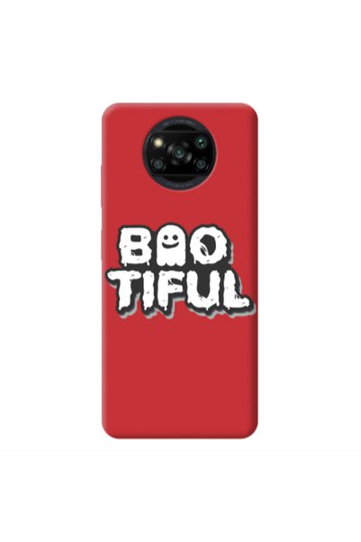 Other Xiaomi Poco X3 /X3 Pro Baotiful Red Colored Silicone TPU Θήκη
