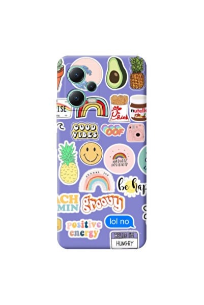 Other Xiaomi Redmi Note 12 Pro 5G Good vibes Purple Colored Silicone TPU Θήκη
