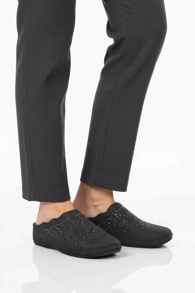 Aspor   Black Women's Slippers