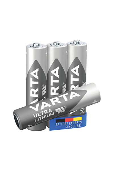 OEM Varta AAA 1.5V 1100mAh литиеви батерии, комплект от 4 броя