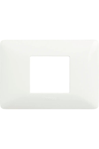 OEM Ramă de aparatărie Matix Bticino 2 module centralizată, albă