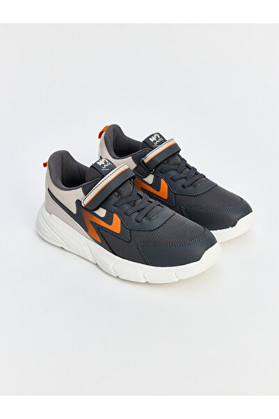 LC Waikiki Vizyon New Season Lace-Up and Velcro Boys' Sneaker