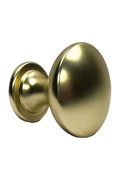 OEM Buton pentru mobilă Ø23mm, metal auriu mat