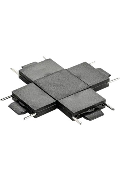 OEM Mufă cruce LiTrack 4,8 cm adaptabilă, negru