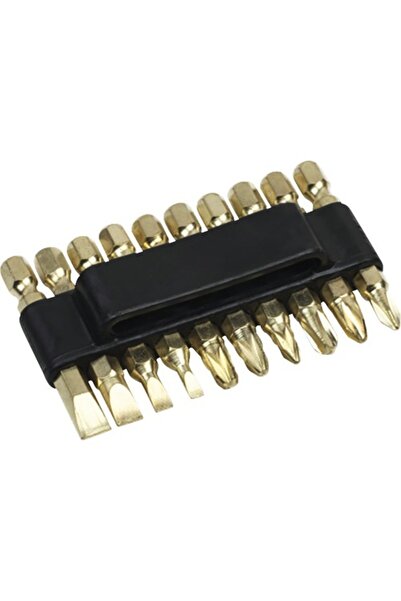 OEM Set biți Meister PH/PZ/drept, 10 piese