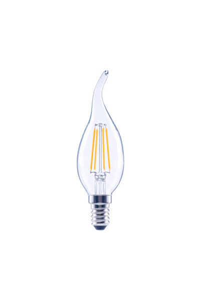 OEM Bec LED variabil Flair E14 2,2W 250 lumeni, glob clar lumânare decorativă...
