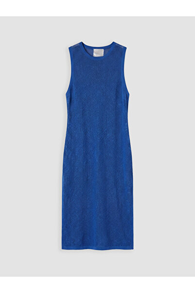 LC Waikiki Vizyon New Season Mesh Lace Beach Dress
