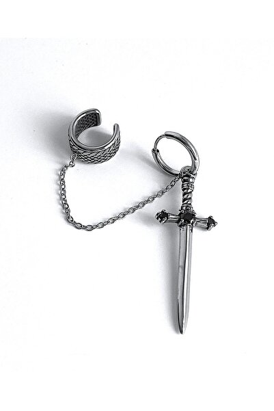 Viking Kılıç Sword Zincir Sallantılı Halka Hızma Model S+ Kalite 316L Paslanm...