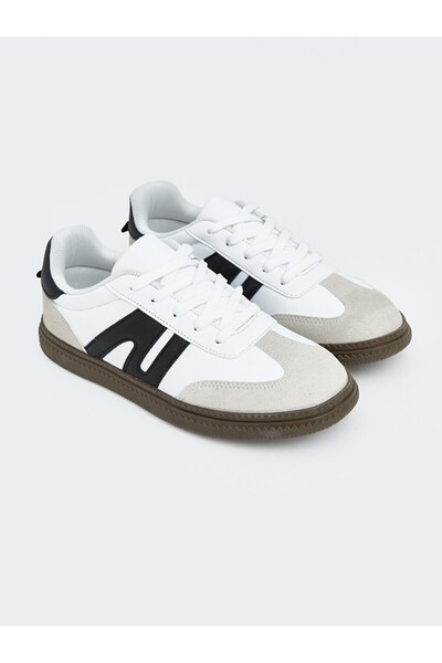 LC Waikiki Lcw Steps White Suede Look Girls' Sports Shoes