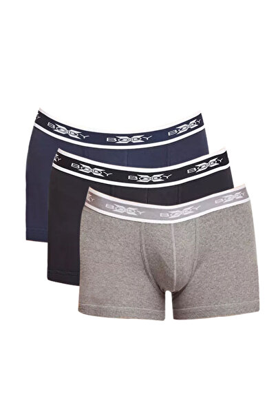 Bodycare Men's plain boxer brief Assorted 100% super combed 1x1 cotton finest...