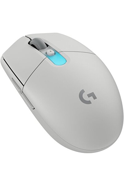 logitech Mouse de gaming wireless G305 X, 44000 DPI, HERO 44K, Alb