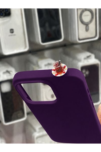 lotusbybuket iPhone 15 Pro Tea Cup Figured Silicone Case