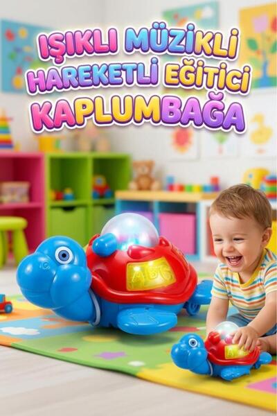 Tıfıl Toys Sesli Müzikli Işıklı Pilli Hareket Eden İngilizce Alfabe Destekli ...