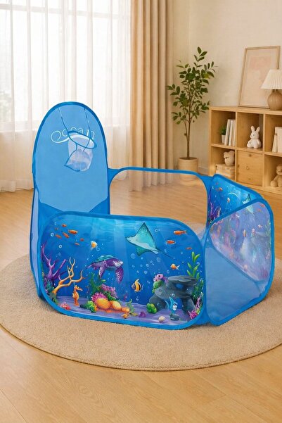 HQ-GAMING One Foldable Ball Pool Tent Indoor Outdoor Playhouse Game Fence