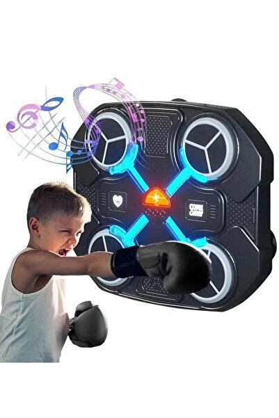 Gennext Music Boxing Machine for Kids Wall-Mounted Smart Punching Game Blueto...