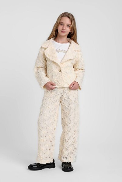 HAUSEkids 5-14 Years Old Serenique Bloom Girls' 3-Piece Set-Latte