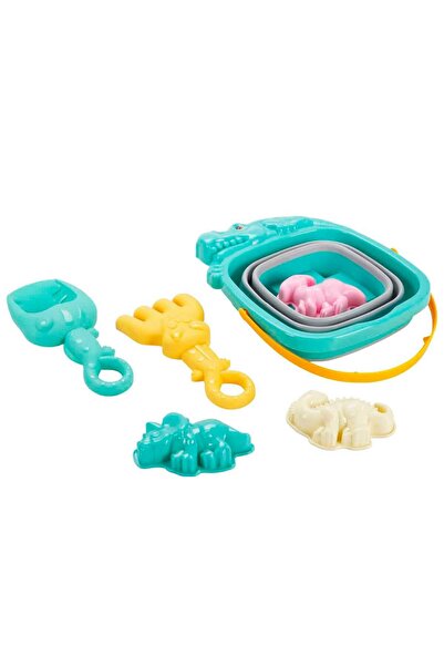 Sunman Foldable Shaped Bucket Set - Green Crocodile Bucket